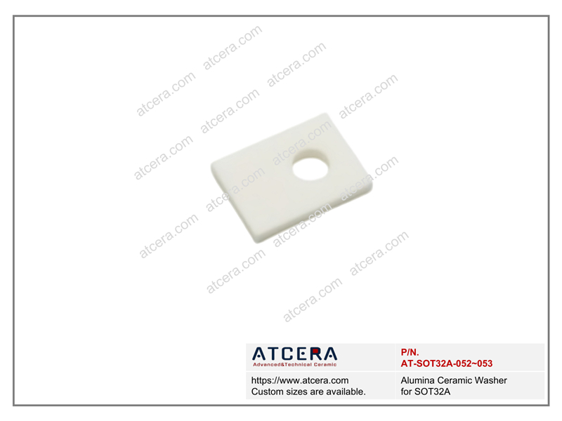 Alumina Ceramic Washer for SOT32A