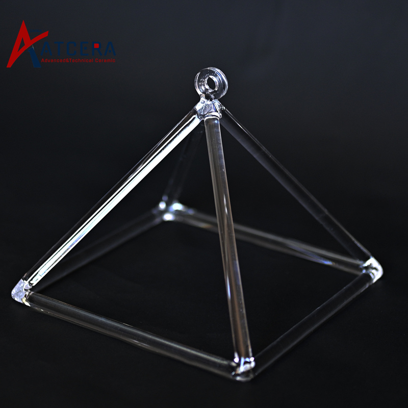 fused silica crystal singing pyramid