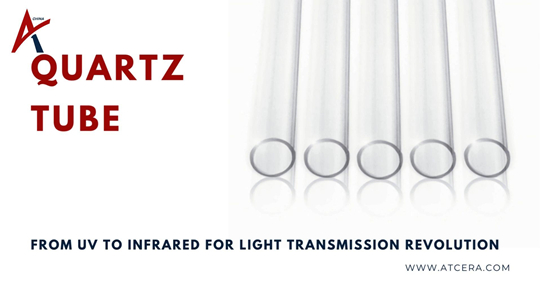 Quarzrohr von UV zu Infrarot für Lichtübertragungsrevolution